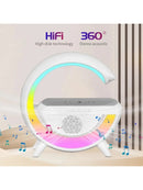 Bluetooth Sound Box G-Speaker Smart Bluetooth Luminaire Wireless Charger 3 in 1 Alarm Light RGB Smart Station
