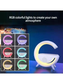 Bluetooth Sound Box G-Speaker Smart Bluetooth Luminaire Wireless Charger 3 in 1 Alarm Light RGB Smart Station