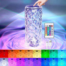 Luminária de Led Cristal Com Sensor Touch USB