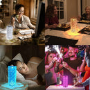 Luminária de Led Cristal Com Sensor Touch USB